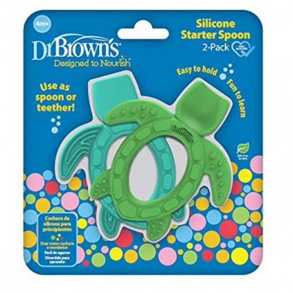 Продукт Dr.Brown's костенурка - Първа лъжица 2 бр. - 0 - BG Hlapeta